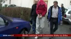VIDEO: Brutální útočník na mladou dívku je ve vazbě
