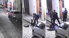 Opilý mladík uvízl v kanále, ven ho museli tahat strážníci! VIDEO