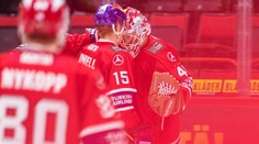 Hokejová rarita: Do brány šel trenér gólmanů, přálo si to publikum