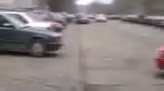 "Chytře" zaparkované auto