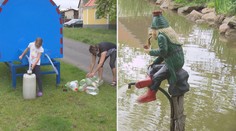 Sucho obce vrátilo do středověku. Lidé nosí vodu v kýblech z cisterny