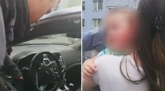 Porucha uvěznila batole v rozpáleném autě. Vysvobodili ho až policisté