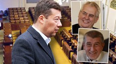 Okamura varuje: Babiš a Zeman tu mohou vládnout i bez Sněmovny