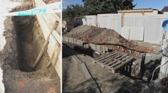 Muž chtěl novou garáž, ve výkopu našel lidskou lebku