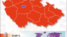 VÝSLEDKY PREZIDENTSKÝCH VOLEB: Podívejte se, jak lidé hlasovali u vás!