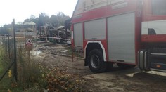 V Kardašově Řečici shořela pila. Škoda 33 milionů