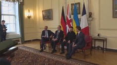 Osud Ukrajiny je osudem Evropy, tvrdí Merz. V Londýně se sešel se Zelenským