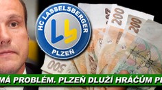 Hokejisté Plzně hrají nedobrovolně zadarmo. Klub jim neplatí