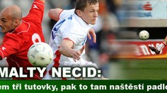 Necid: Nedal jsem tři tutovky, pak to tam naštěstí padlo z voleje