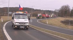 Protesty zemědělců v České Lípě: Úředníci před námi utekli, zlobí se