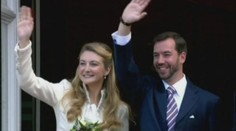 Lucembursko přetékalo modrou krví: Princ Giom se oženil