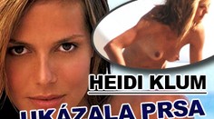 Heidi Klum ukázala, na co má podprsenku