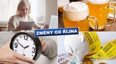 Dražší pivo, změna času i snadnější oddlužení! Co vše je od října jinak?