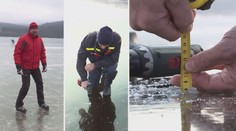 Bruslař na Vranově se probořil a zemřel. Jak poznat bezpečný led?&nbsp;