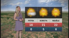 Sluníčko, bouřky i sníh, to vše dnes čeká Česko