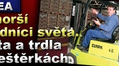 VIDEA: Nejhorší skladníci světa. Jelita a trdla na ještěrkách