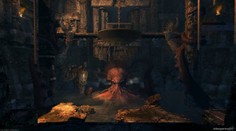 Obří chobotnice v Tomb Raider Underworld