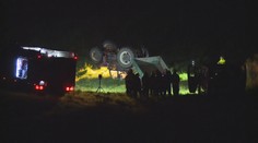 Na Děčínsku havaroval traktor. Muž a žena na místě zemřeli