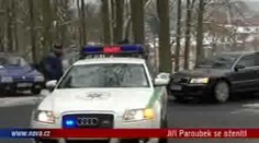 VIDEO: Paroubek se oženil s Petrou Kováčovou