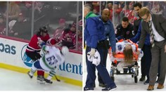 Mrazivé záběry z NHL! Po tvrdém zákroku skončil hráč v bezvědomí