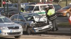Šílená honička v Praze: Pirát najel do zátarasu, zranil policisty a pak utíkal po svých