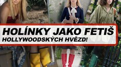Holínky jako fetiš hollywoodských hvězd. FOTOGALERIE