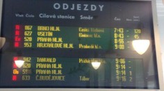 Výpadek proudu zastavil vlaky na pražském Smíchově