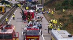 Dálnici zablokovala řetězová nehoda, způsobil jí žhář!