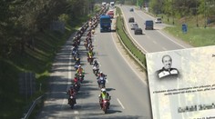 Motorkáři jízdou uctili kolegu, co zemřel po srážce s autobusem