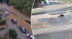 Sídliště zavalila voda! Po havárii vodovodu jsou lidé na suchu