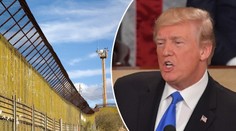Trump přirovnal přistěhovalce k horolezcům. Chce průhlednou zeď