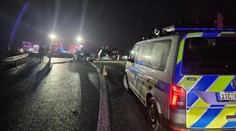 Hromadná nehoda na dálnici u Frýdku-Místku. Jeden z účastníků zemřel