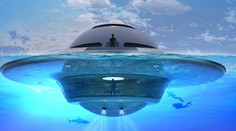 Bydlení jako ze sci-fi filmu: Luxusní UFO loď má i zahradu