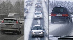 Pozor na silnicích! Jsou namrzlé, s ledovkou a klouzají. PŘEHLED SITUACE