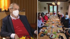 První omluva za jídlo u Zemana: Vypadá to papalášsky, přiznal Lukl