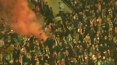 Mladí fotbalisté na tribuně zapálili dýmovnici, teď nesmí hrát