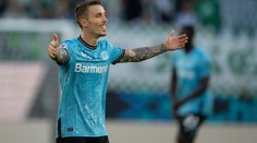 Bayer Leverkusen nadále vévodí Bundeslize. Schick ani Hložek nehráli