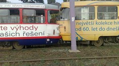 Srážka tramvají v Olomouci