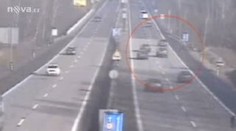 AUDIO: Muž oznamuje nehodu manažera na D1