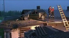 Němečtí řidiči-kaskadéři a neuvěřitelné nehody