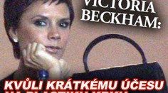 Victoria Beckham: kvůli krátkému účesu na plastiku krku