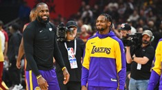 Kruh se uzavřel. Bronny má první body v NBA, zvládl to doma v Clevelandu