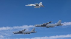 Drama u Skandinávie: K americkým bombardérům vzlétly ruské stíhačky