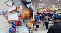 VIDEO: Češi se prali o další zboží v akci. Tentokrát šlo o bonboniéru