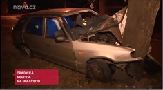 VIDEO: Tragická dopravní nehoda na jihu Čech