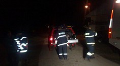 Velký požár zničil briketárnu. Dřevo v plamenech