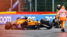 Nehoda v F1! Norris nebezpečně boural v kvalifikaci, vyhrál Verstappen