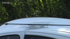 U České Třebové spadla trolej na nákladní vlak převážející auta