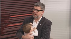 Rozkošná, až se tají dech: Pospíšil vzal dcerku Medinku přímo do vysílání