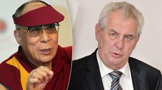 Dalajlama není investor, já nejsem duchovní! Nepozvu ho, uvedl Zeman